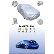 Dokaca Gri Opel Corsa Opc 2015 - 2021 Uyumulu Oto Branda, Araba Brandası, Koruyucu Örtü