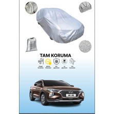 Dokaca Gri Hyundai Tucson 2018 - 2021 Uyumulu Oto Branda, Araba Brandası, Koruyucu Örtü