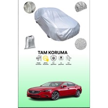 Dokaca Gri Mazda 6 / Atenza Sedan 2015 - 2018 Uyumulu Oto Branda, Araba Brandası, Koruyucu Örtü
