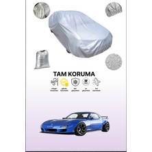 Dokaca Gri Mazda Rx-7 4 Uyumulu Oto Branda, Araba Brandası, Koruyucu Örtü