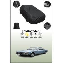 Dokaca Siyah Bmw 3.0 Csl (E9) 1971 - 1975 Uyumlu Araba Brandası, Koruyucu Örtü, Oto Branda