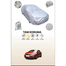 Dokaca Gri Kia Pro CEE'D 2013 - 2018 Uyumulu Oto Branda, Araba Brandası, Koruyucu Örtü