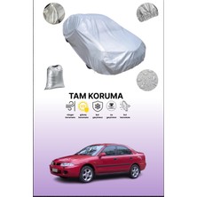 Dokaca Gri Mitsubishi Carisma Hatchback Uyumulu Oto Branda, Araba Brandası, Koruyucu Örtü
