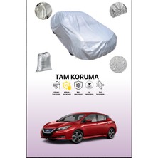 Dokaca Gri Nissan Leaf 2 Uyumulu Oto Branda, Araba Brandası, Koruyucu Örtü