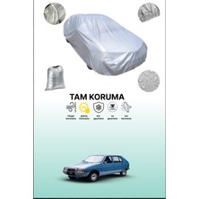 Dokaca Gri Citroen Visa 1981 - 1988 Uyumulu Oto Branda, Araba Brandası, Koruyucu Örtü