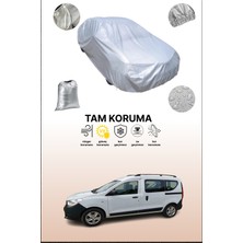 Dokaca Gri Dacia Dokker Van 2012 - 2021 Uyumulu Oto Branda, Araba Brandası, Koruyucu Örtü