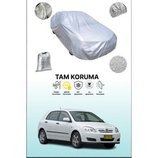 Dokaca Gri Toyota Corolla Hatch 9 Uyumulu Oto Branda, Araba Brandası, Koruyucu Örtü