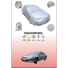 Dokaca Gri Peugeot 607 2005 - 2010 Uyumulu Oto Branda, Araba Brandası, Koruyucu Örtü