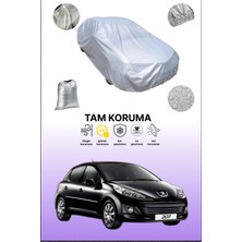 Dokaca Gri Peugeot 207 Uyumulu Oto Branda, Araba Brandası, Koruyucu Örtü