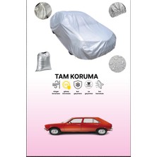 Dokaca Gri Peugeot 104 1972 - 1988 Uyumulu Oto Branda, Araba Brandası, Koruyucu Örtü