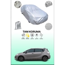 Dokaca Gri Toyota Verso 2013 - 2021 Uyumulu Oto Branda, Araba Brandası, Koruyucu Örtü