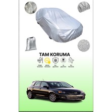 Dokaca Gri Mazda 3 Mps / Mazdaspeed3 2006 - 2009 Uyumulu Oto Branda, Araba Brandası, Koruyucu Örtü