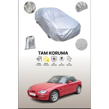 Dokaca Gri Suzuki Cappuccino Uyumulu Oto Branda, Araba Brandası, Koruyucu Örtü