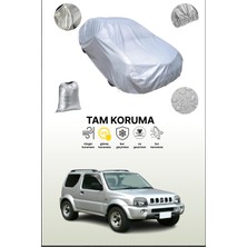 Dokaca Gri Suzuki Jimny 3 Uyumulu Oto Branda, Araba Brandası, Koruyucu Örtü