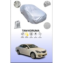 Dokaca Gri Toyota Crown Xııı Uyumulu Oto Branda, Araba Brandası, Koruyucu Örtü