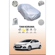 Dokaca Gri Hyundai I10 2014 - 2016 Uyumulu Oto Branda, Araba Brandası, Koruyucu Örtü