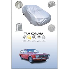 Dokaca Gri Toyota Corolla 1 Station Wagon Uyumulu Oto Branda, Araba Brandası, Koruyucu Örtü