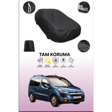 Dokaca Siyah Citroen Berlingo Uyumlu Araba Brandası, Koruyucu Örtü, Oto Branda