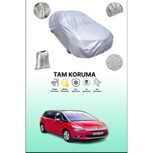 Dokaca Gri Citroen Grand C4 Picasso 2013 - 2016 Uyumulu Oto Branda, Araba Brandası, Koruyucu Örtü