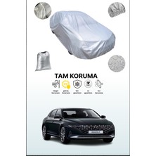 Dokaca Gri Hyundai Grandeur/azera 6 Uyumulu Oto Branda, Araba Brandası, Koruyucu Örtü