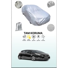 Dokaca Gri Kia Venga 2014 - 2021 Uyumulu Oto Branda, Araba Brandası, Koruyucu Örtü