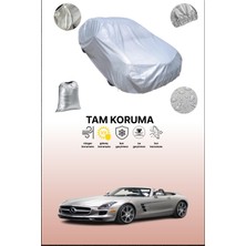 Dokaca Gri Mercedes-Benz Sls Amg Roadster Uyumulu Oto Branda, Araba Brandası, Koruyucu Örtü