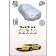 Dokaca Gri Mazda Rx-8 2003 - 2008 Uyumulu Oto Branda, Araba Brandası, Koruyucu Örtü