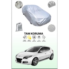 Dokaca Gri Renault Megane 3 Uyumulu Oto Branda, Araba Brandası, Koruyucu Örtü