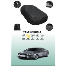 Dokaca Siyah Honda Accord Vııı Uyumlu Araba Brandası, Koruyucu Örtü, Oto Branda