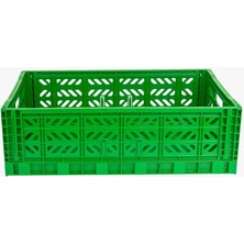 Aykasa 604018-M1 Maxibox Green Katlanabilir Kasa