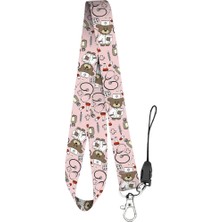 Sevimli Doktor Ayı Temalı Boyun Askı Ipi (A13)