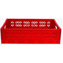 Aykasa 604015 Maxibox Red Katlanabilir Kasa