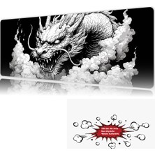Urzuva Void Fang 90X40 4mm Kalınlık Premium Gaming Oyuncu Mousepad, Anti Slip Xxl Mouse Pad