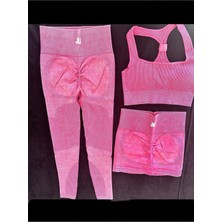 3b Kids Pilates Yoga Fitness Spor Tayt Takım 3 Lü