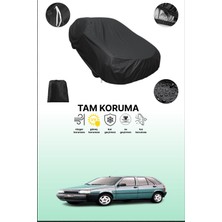 Dokaca Siyah Fiat Tipo 5 Kapılı 1993 - 1995 Uyumlu Araba Brandası, Koruyucu Örtü, Oto Branda