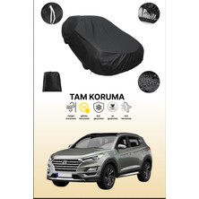 Dokaca Siyah Hyundai Tucson Uyumlu Araba Brandası, Koruyucu Örtü, Oto Branda