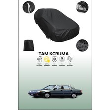 Dokaca Siyah Honda Civic Sedan 1987 - 1991 Uyumlu Araba Brandası, Koruyucu Örtü, Oto Branda