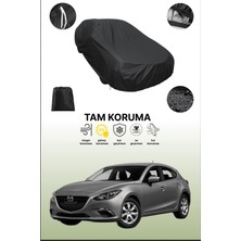 Dokaca Siyah Mazda 3 1 Hatchback Uyumlu Araba Brandası, Koruyucu Örtü, Oto Branda