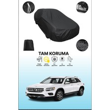 Dokaca Siyah Mercedes Glb-Class (X247) 2019 - 2021 Uyumlu Araba Brandası, Koruyucu Örtü, Oto Branda