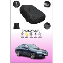 Dokaca Siyah Mazda 626 5 Hatchback Uyumlu Araba Brandası, Koruyucu Örtü, Oto Branda