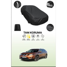 Dokaca Siyah Nissan X-Trail 3 Uyumlu Araba Brandası, Koruyucu Örtü, Oto Branda