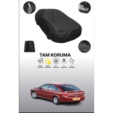 Dokaca Siyah Opel Vectra Hatchback 2005 - 2008 Uyumlu Araba Brandası, Koruyucu Örtü, Oto Branda