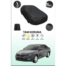 Dokaca Siyah Skoda Octavia Uyumlu Araba Brandası, Koruyucu Örtü, Oto Branda