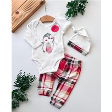 Minizeyn Tekstil 3'lü Zıbın Takım