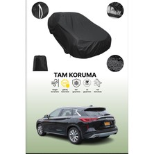 Dokaca Siyah Infiniti QX50 2 Uyumlu Araba Brandası, Koruyucu Örtü, Oto Branda