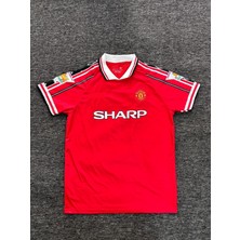 Rodak Spor Beckham 7 Unıted 1998/00 Sezon Nostalji Kısa Kol Yakalı Forması