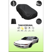 Dokaca Siyah Mitsubishi Lancer Evolution Iı 1994 - 1995 Uyumlu Araba Brandası, Koruyucu Örtü, Oto Branda