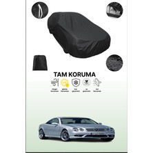 Dokaca Siyah Mercedes cl 65 Amg (C215) 2003 - 2006 Uyumlu Araba Brandası, Koruyucu Örtü, Oto Branda