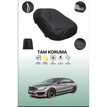 Dokaca Siyah Mercedes Cla Shooting Brake (X117) 2015 - 2019 Uyumulu Oto Branda, Araba Brandası