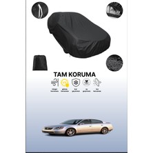 Dokaca Siyah Nissan Altima 2002 - 2006 Uyumlu Araba Brandası, Koruyucu Örtü, Oto Branda